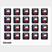 Sticker Carré Arp Texas (Feuille)