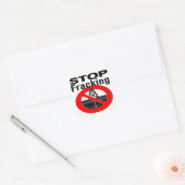 Sticker Carré Arrêter le fractionnement partout (Enveloppe)