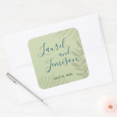 Sticker Carré Arrière-plan (Enveloppe)