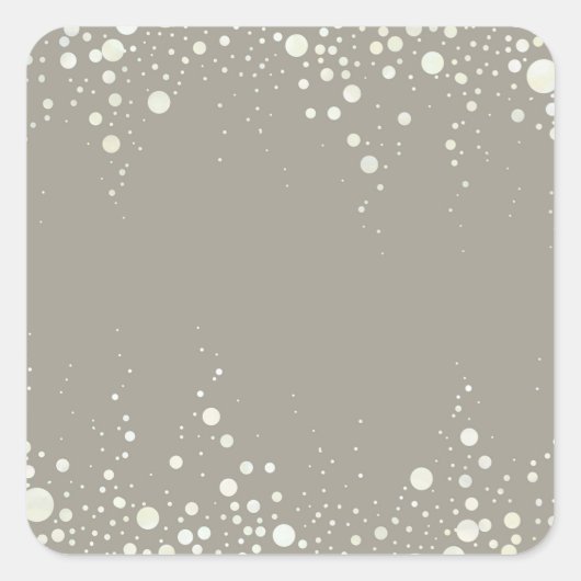 Sticker Carré Arrière - plan - Étoiles d'art moderne (Devant)