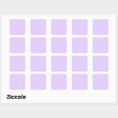 Sticker Carré Arrière - plan Plain Lilac (Feuille)