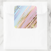 Sticker Carré Arrière - plan rose texturé (Sac)