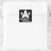 Sticker Carré Arrowhead & water (Sac)