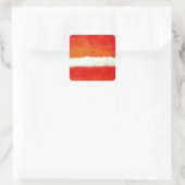 Sticker Carré Art Abstrait moderne - Style Rothko (Sac)