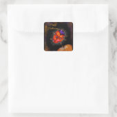 STICKER CARRÉ ART LADYBUG (Sac)