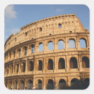 Sticker Carré Art romain. Le Colosseum ou Flavien 3