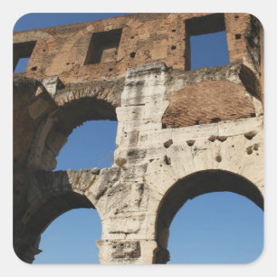 Sticker Carré Art romain. Le Colosseum ou Flavien 5