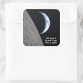 Sticker Carré Artemis II Lunar Flyby (Sac)