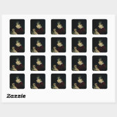 Sticker Carré Artisanat, 1887 (Feuille)