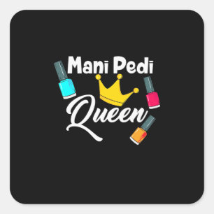 Sticker Carré Artiste Queen Nail