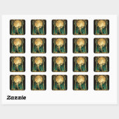 Sticker Carré Ascension Lumineuse (Feuille)