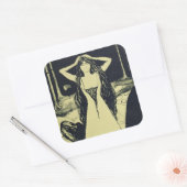 Sticker Carré Ashes (Après l'automne), 1899 (Enveloppe)