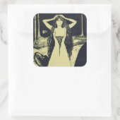 Sticker Carré Ashes (Après l'automne), 1899 (Sac)