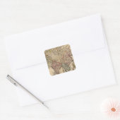 Sticker Carré Asie (Enveloppe)