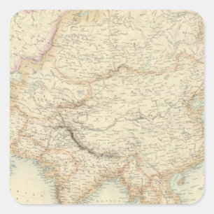 Sticker Carré Asie 10