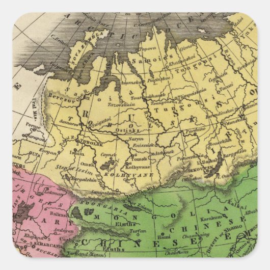 Sticker Carré Asie 12 (Devant)