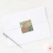 Sticker Carré Asie 16 (Enveloppe)