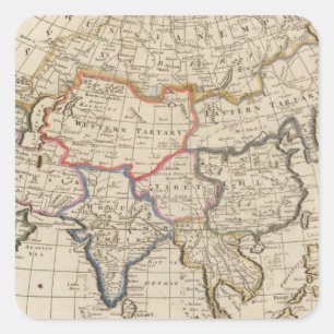 Sticker Carré Asie 26