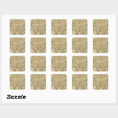 Sticker Carré Asie 29 (Feuille)