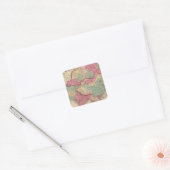 Sticker Carré Asie 43 (Enveloppe)