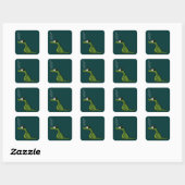 Sticker Carré ASMR Dragon (Feuille)