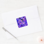 Sticker Carré Aster Garden dans Full Bloom (Enveloppe)