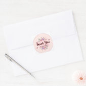 Sticker Carré astuces pour Merci pour votre commande (Enveloppe)