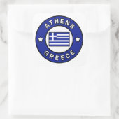 Sticker Carré Athènes Grèce (Sac)