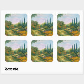 Sticker Carré Atmosphère toscane 1996 (Feuille)