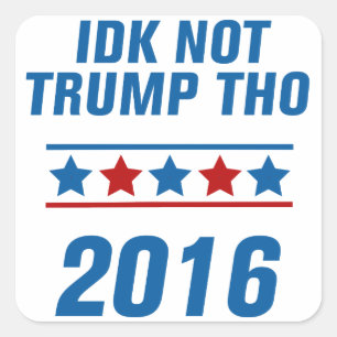 Sticker Carré Atout Tho d'Idk pas
