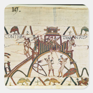 Sticker Carré Attaque contre la ville de Dinan