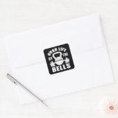 Sticker Carré Attraper La Vie Par Les Cloches - Exercice Motivat (Enveloppe)