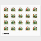 Sticker Carré Attraper mon coeur (Feuille)