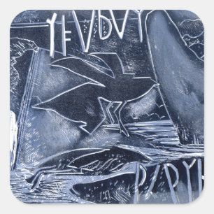 Sticker Carré Au fil des ans