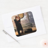 Sticker Carré Au Revoir (Enveloppe)