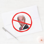STICKER CARRÉ AUCUN BIDEN (Enveloppe)