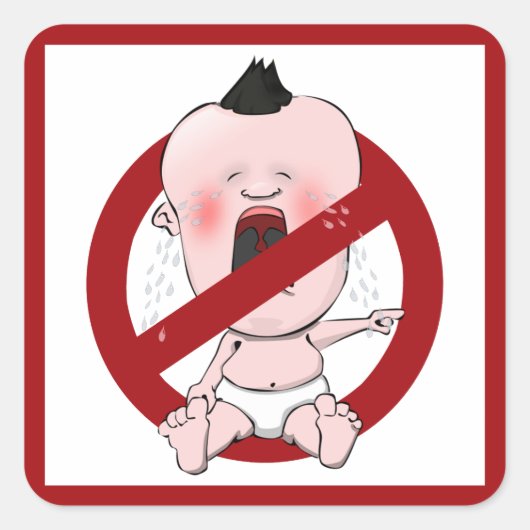 STICKER CARRÉ AUCUNE TALE DE TÂCHE - PAS DE SNITCHES (Devant)