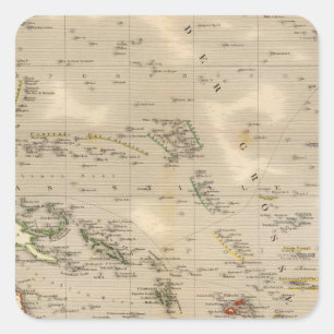 Sticker Carré Australie 4