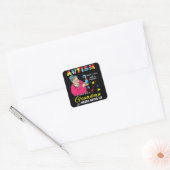 Sticker Carré Autism Doesn't Come With A Manual Grandma Who Neve (Enveloppe)