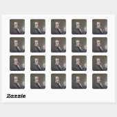 Sticker Carré Autoportrait, 1790 (Feuille)