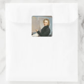 Sticker Carré Autoportrait, 1822 (Sac)