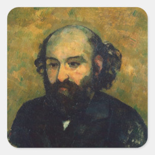 Sticker Carré Autoportrait, 1880-81