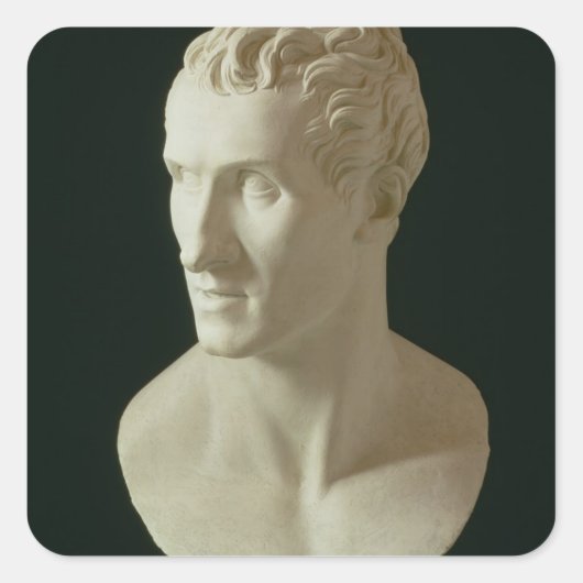 Sticker Carré Autoportrait 6 (Devant)