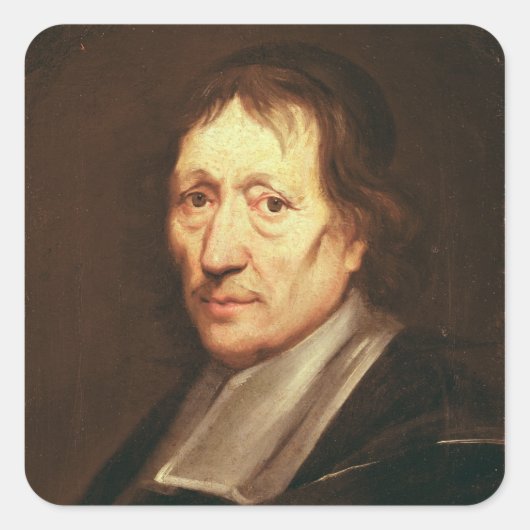 Sticker Carré Autoportrait, c.1672 (Devant)
