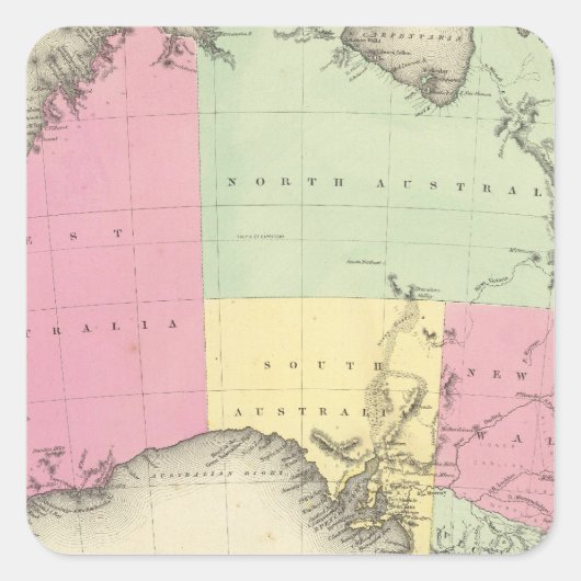 Sticker Carré Autriche 3 (Devant)