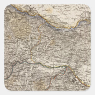 Sticker Carré Autriche 8