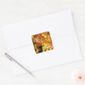Sticker Carré Autumn Leaves [Square Seal] (Enveloppe)