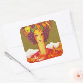 Sticker Carré Autunno a Merano (Enveloppe)