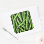 Sticker Carré aux haricots verts (Enveloppe)