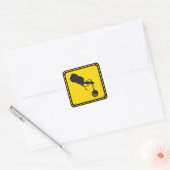 Sticker Carré Avance ! (Enveloppe)